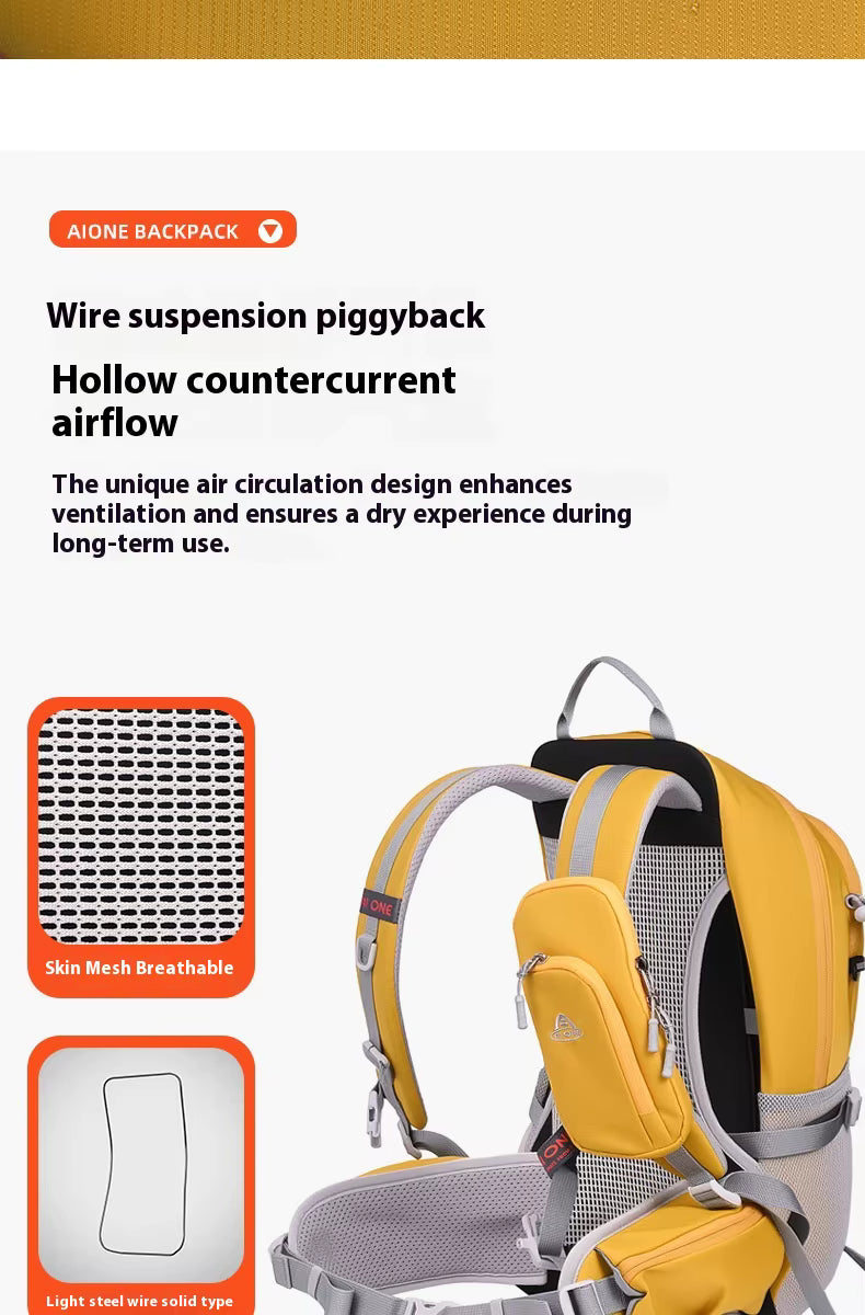Wanderrucksack 25L wasserdicht – Leicht, atmungsaktiv & robust