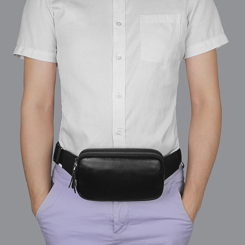 Leder-Gürteltasche – schlank & sportlich für Outdoor