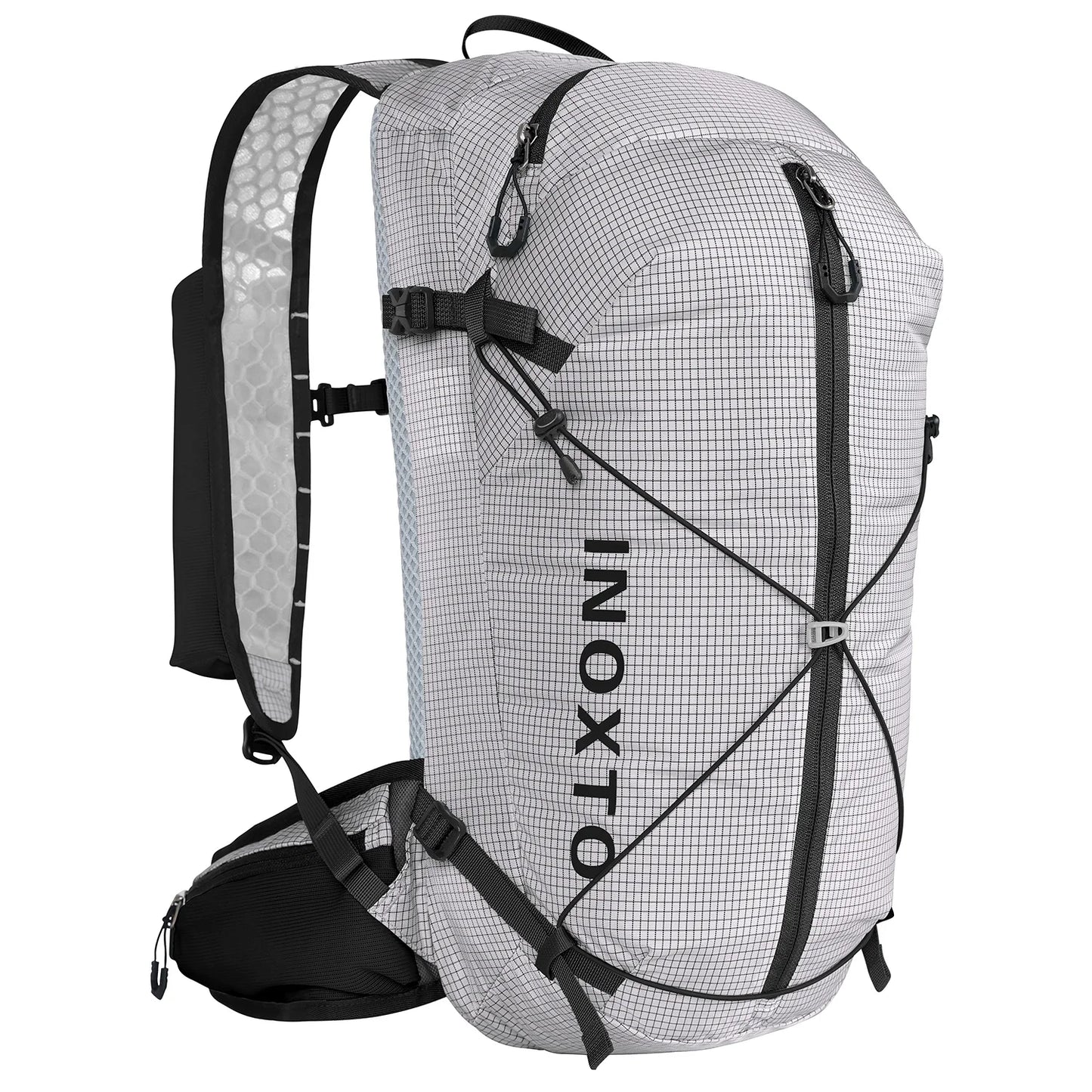 Hydrations-Rucksack 18L – 210D Nylon mit Helmnetz & Reflektoren