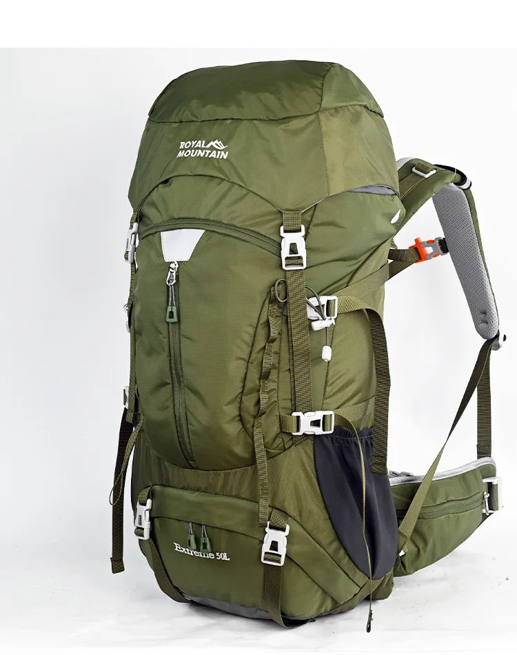 Wanderrucksack 50L Sonnenpfad – Ergonomisch & Regenhülle