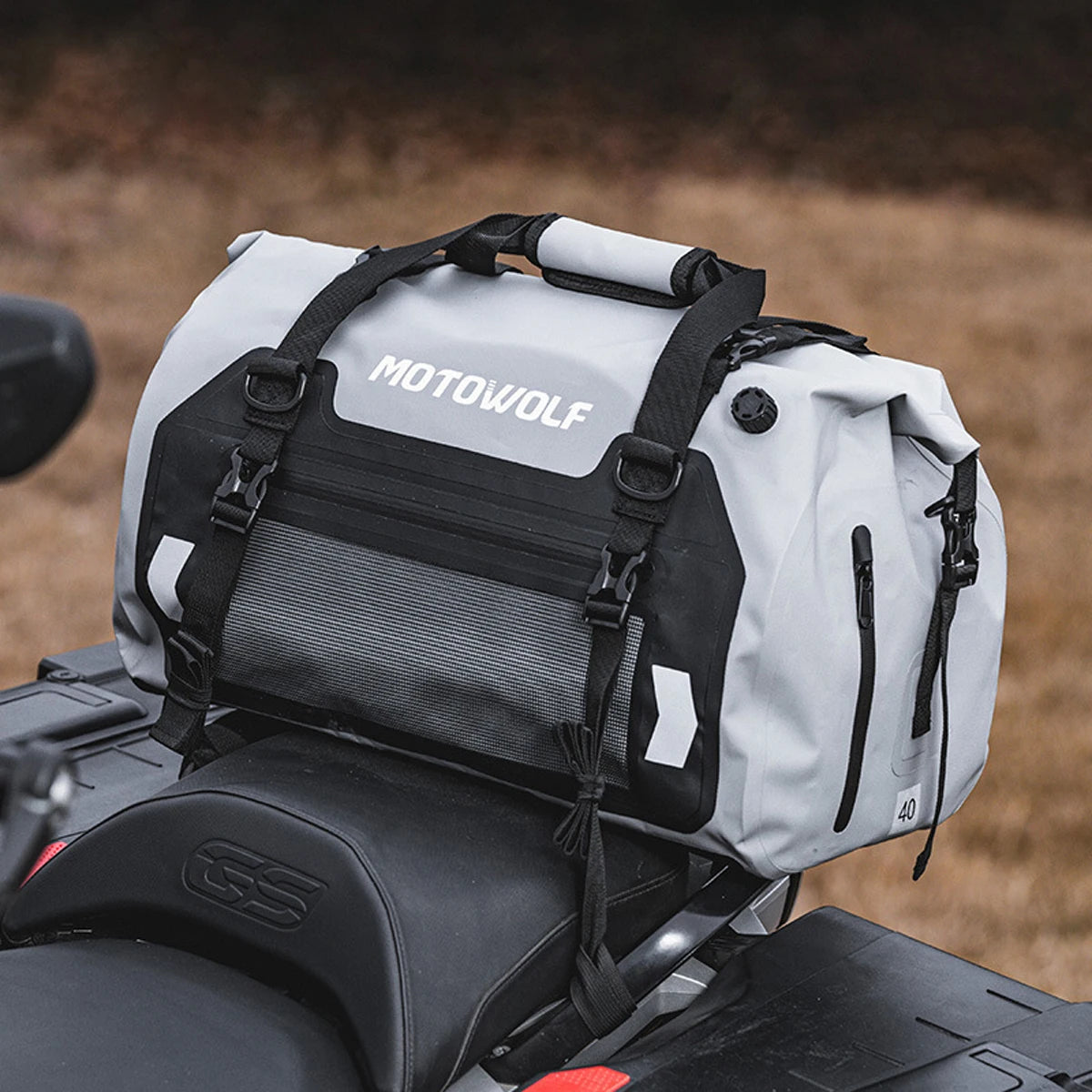 Motorradgepäcktasche wasserdicht – 40L/66L/90L Motorradhecktasche