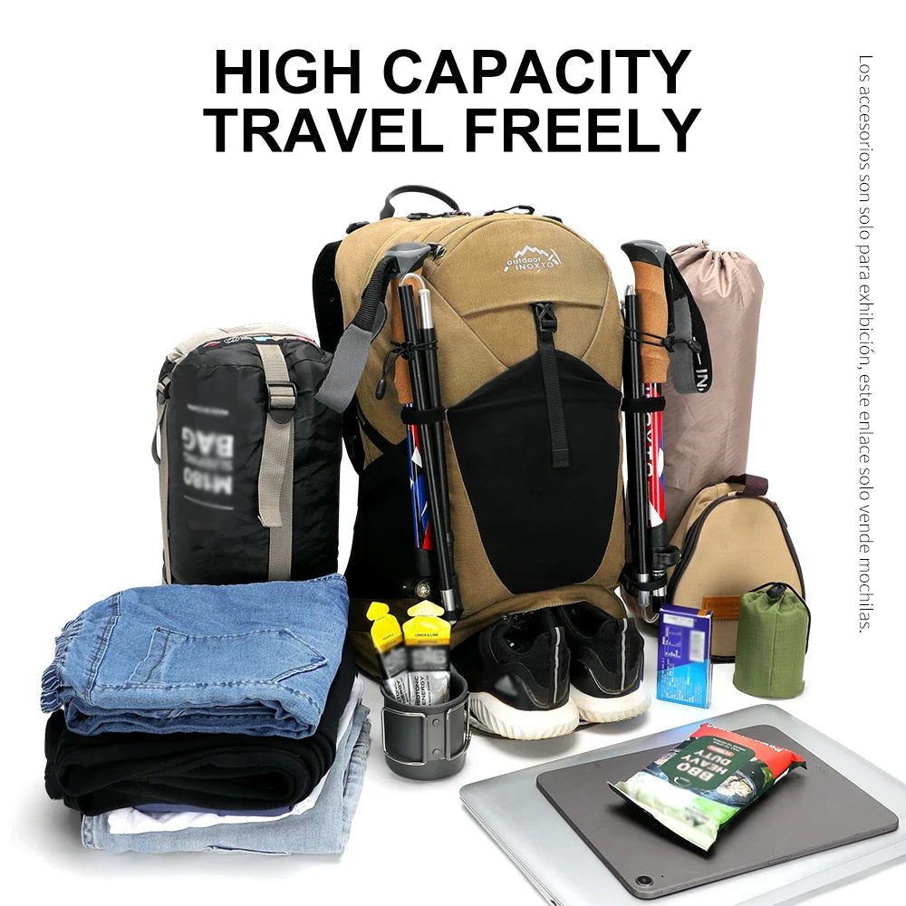 Bergsteigerrucksack 35 Liter – Regenhülle & Trinksystem-Option