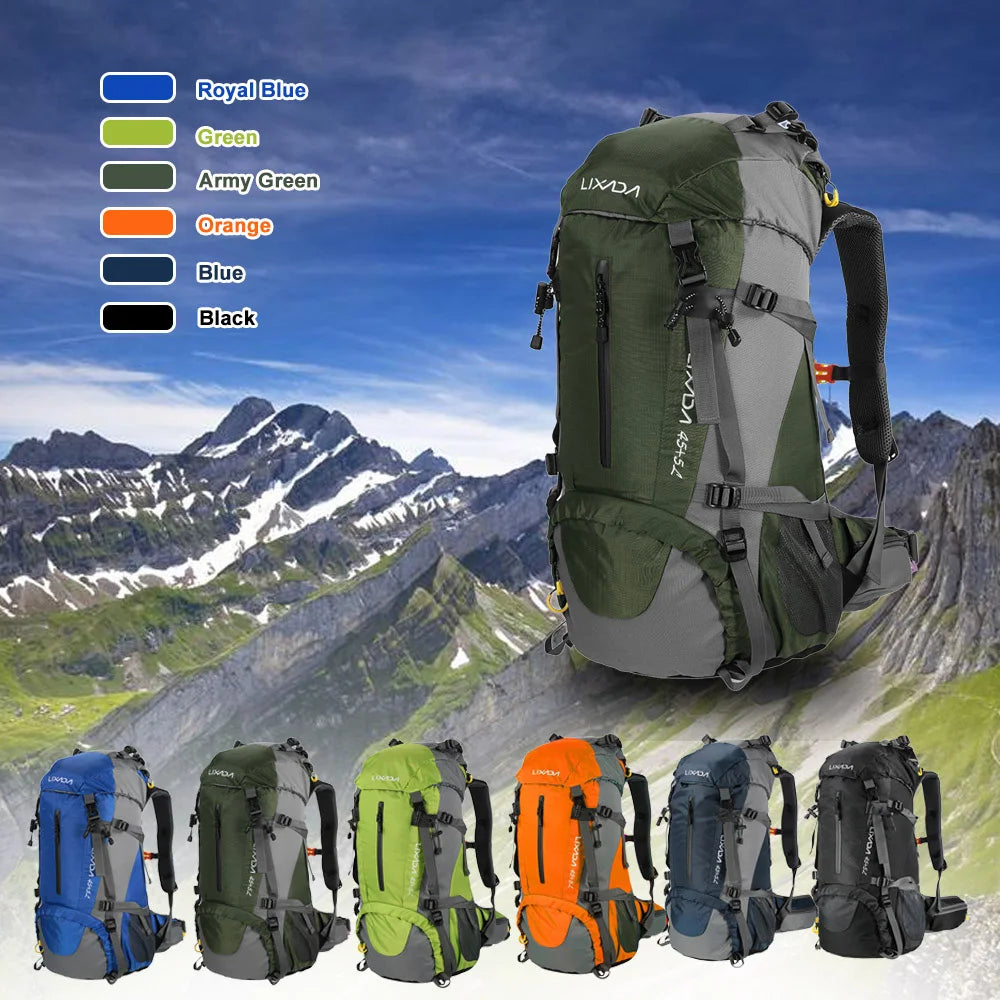 Wanderrucksack 50L Bergblitz – Leicht & mit Regenhülle