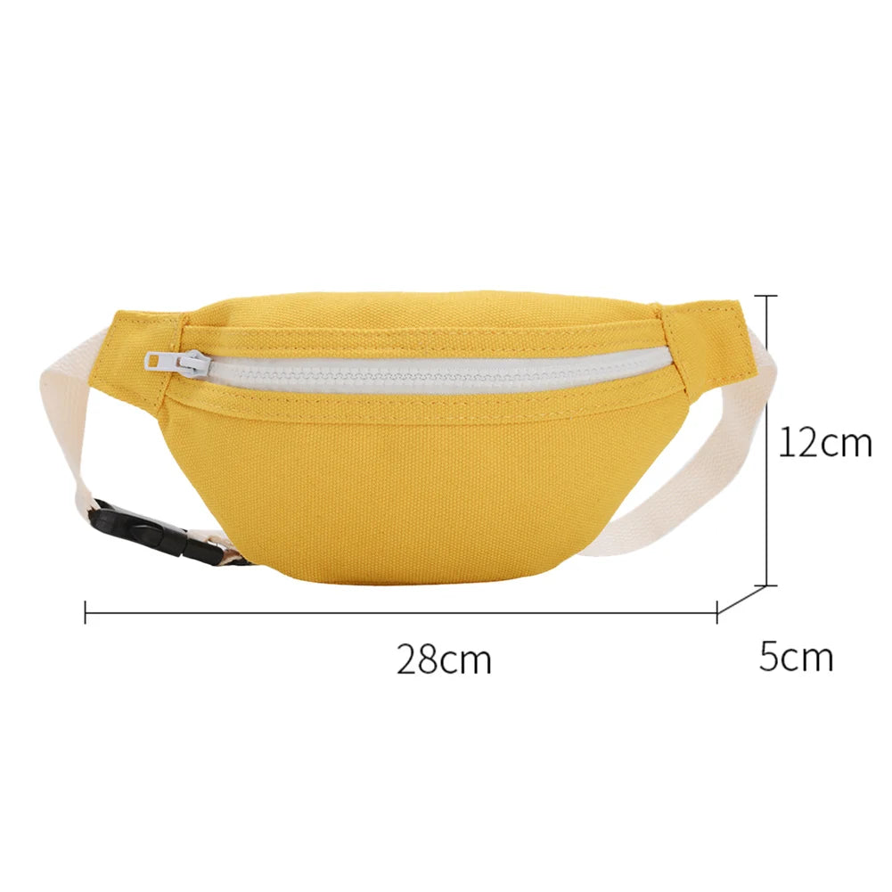 Bauchtasche Kinder Canvas – Leicht & Elegant für Mädchen