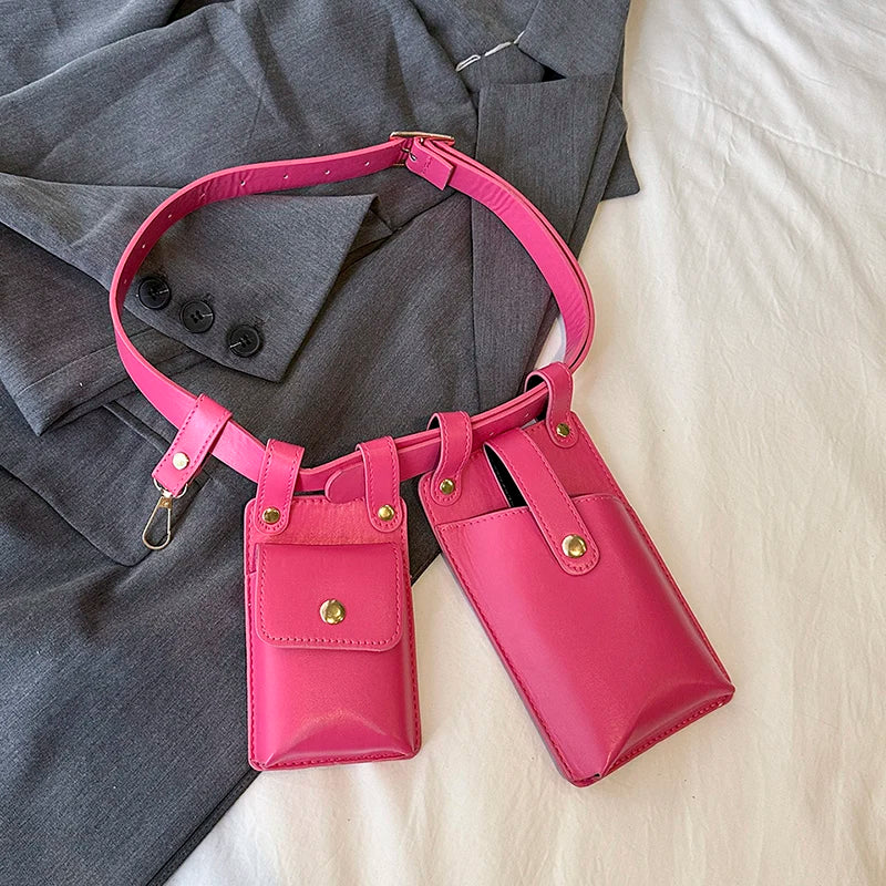 Gürteltasche Damen Leder – Bauchtasche in Trendfarben