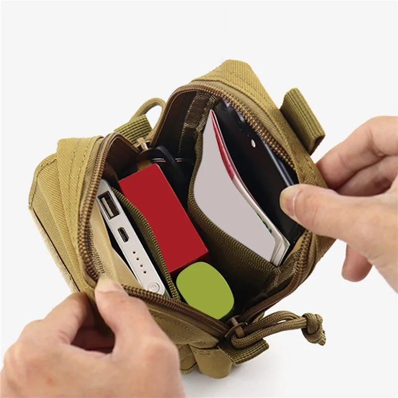Molle Pouch Hüfttasche Outdoor Herren 1.5L – 1000D Nylon, MOLLE