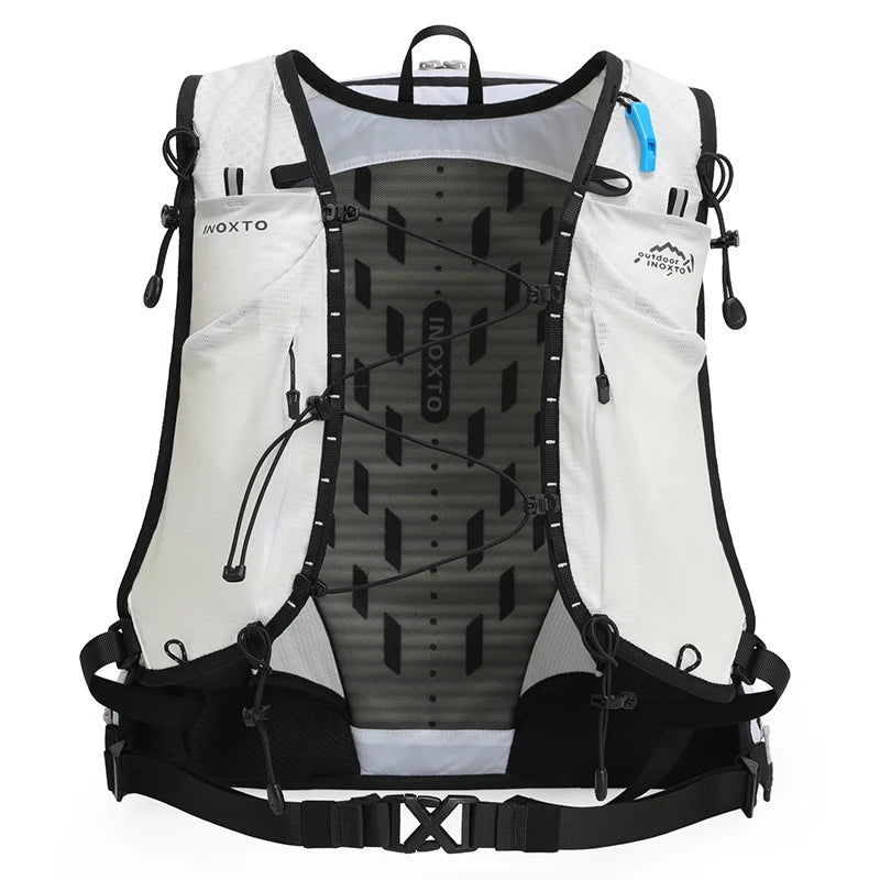 Lauf- & Fahrradrucksack 18L – Trinksystem & 360° Reflektoren