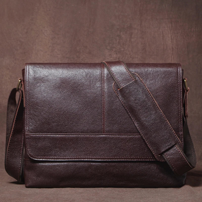 Aktentasche Leder Herren – Vintage Rindsleder braun