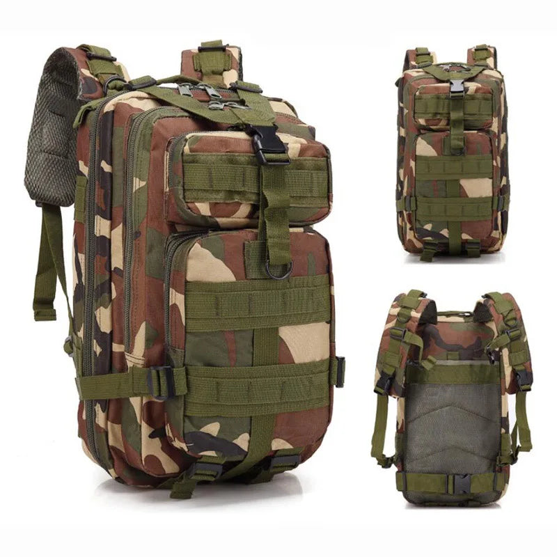 3P Taktischer Rucksack 20L – 1000D Nylon MOLLE Outdoor