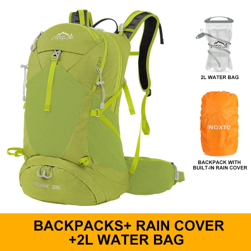 Bergsteigerrucksack 35 Liter – Regenhülle & Trinksystem-Option