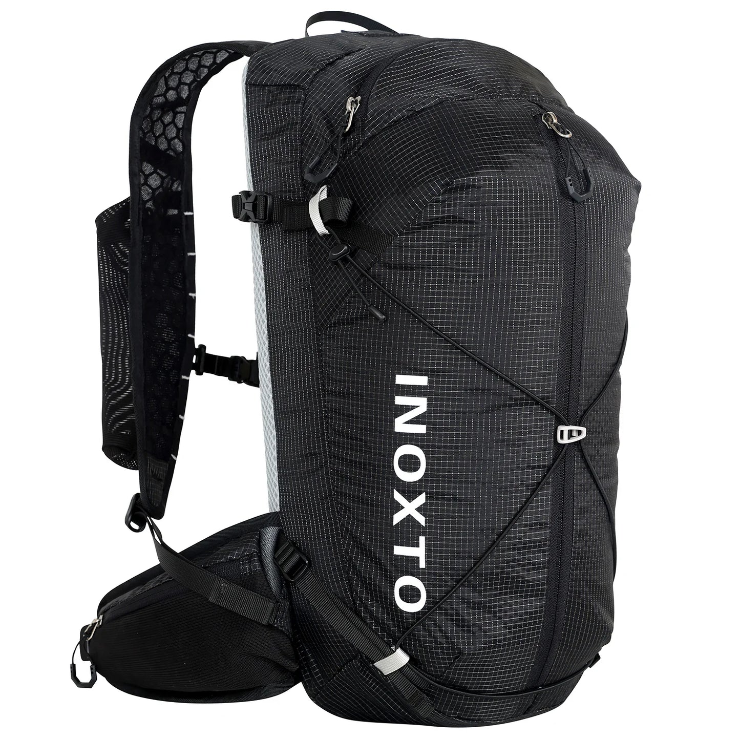 Hydrations-Rucksack 18L – 210D Nylon mit Helmnetz & Reflektoren
