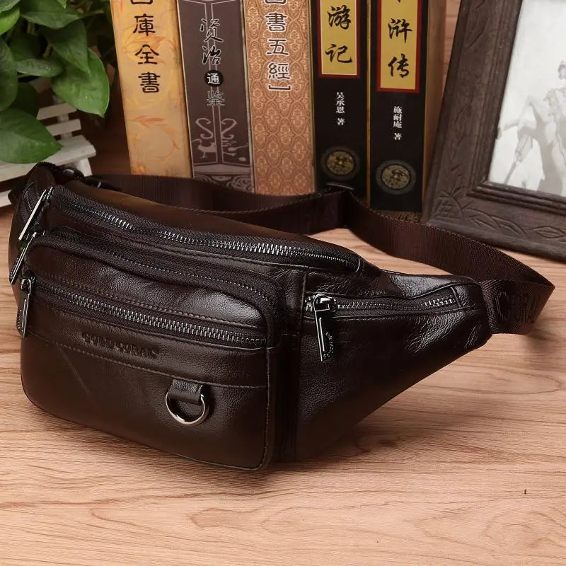 Leder-Gürteltasche Herren – Bauchtasche & Umhängetasche