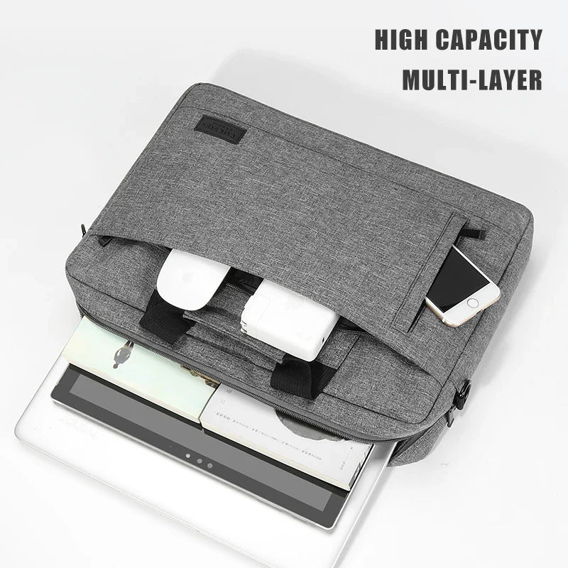 Laptoptasche 13-17 Zoll – Große Kapazität Wasserdicht mit Schultergurt