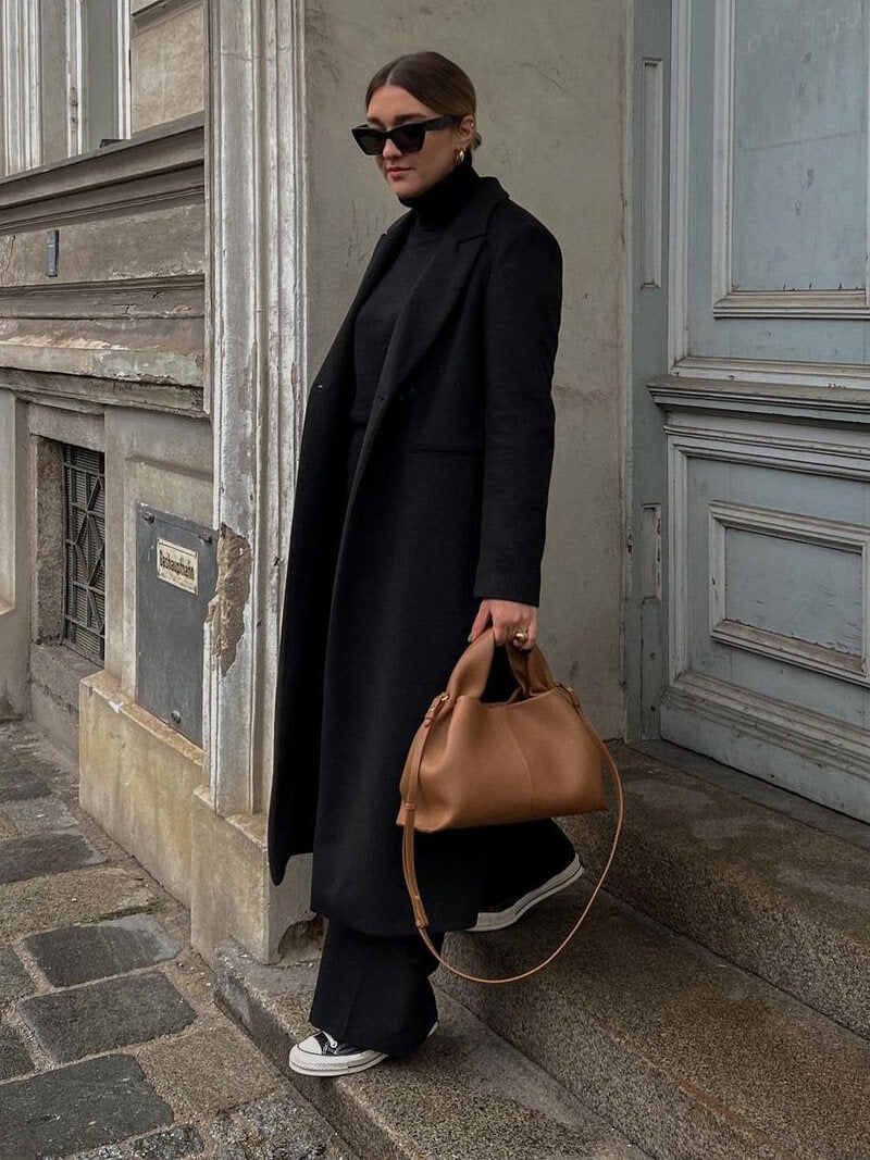 Luxuriöse Handtasche aus Vegan Leder – Elegant & Klassisch