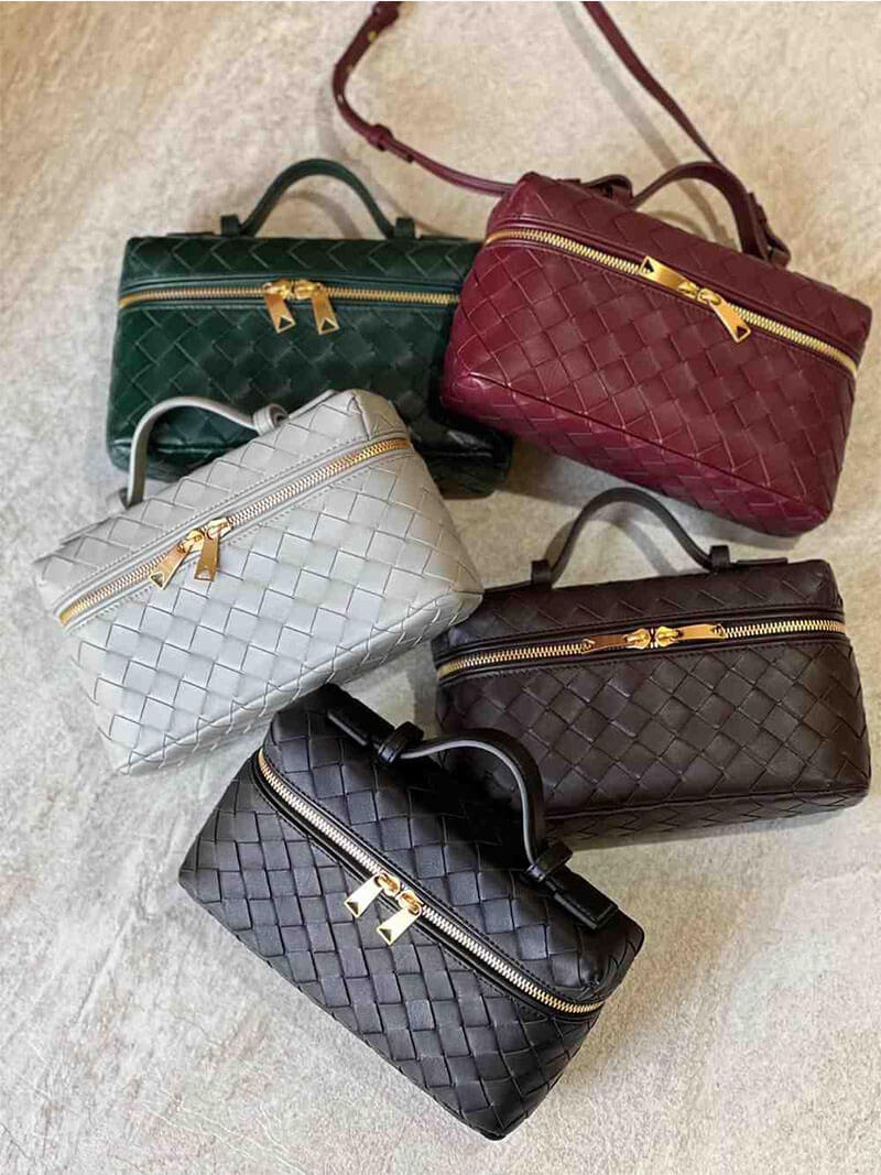 Geflochtene Handtasche aus Veganem Leder – Elegant & Vielseitig für Jeden Anlass
