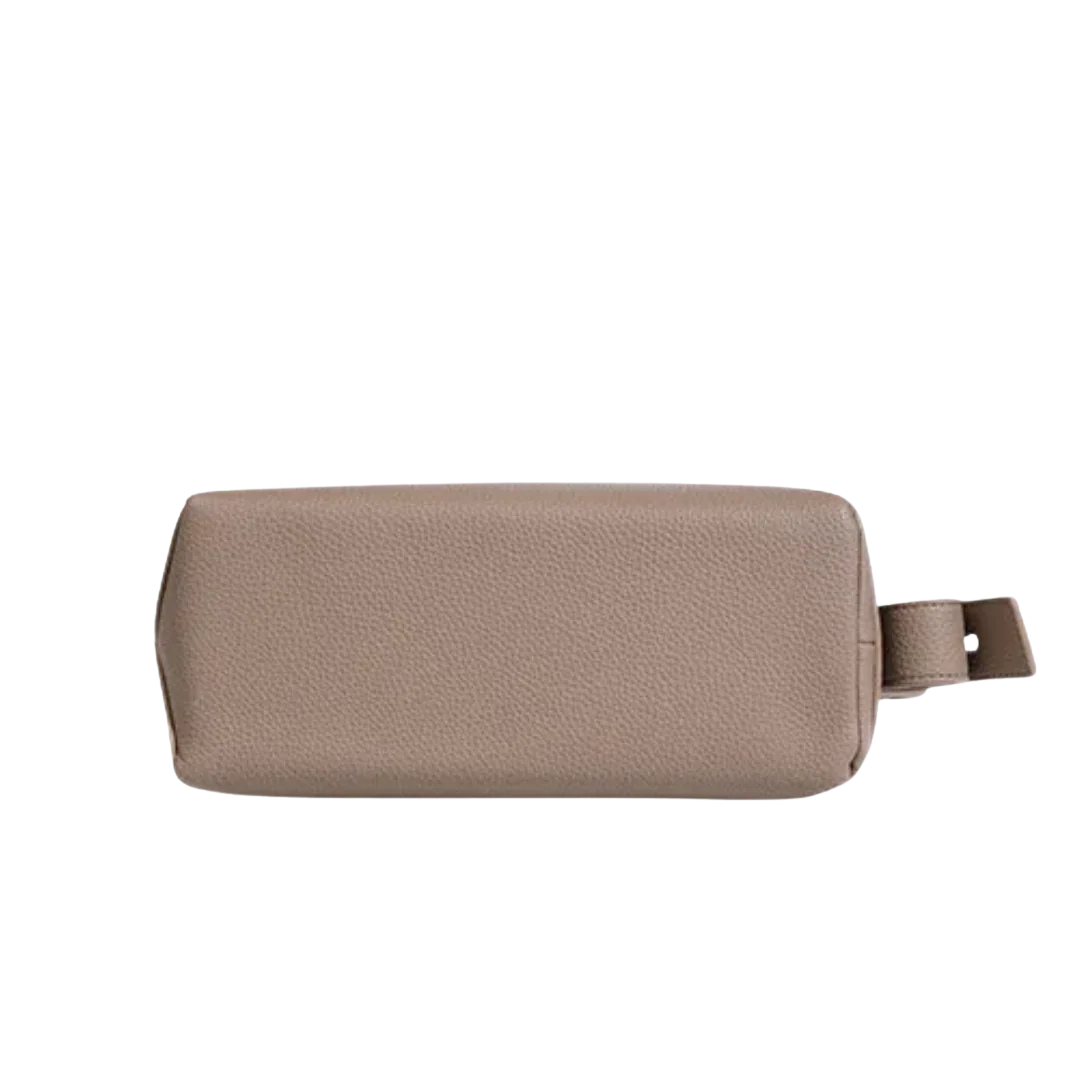 Handtasche aus veganem Leder mit raffinierter, sanft genarbter Textur 3L