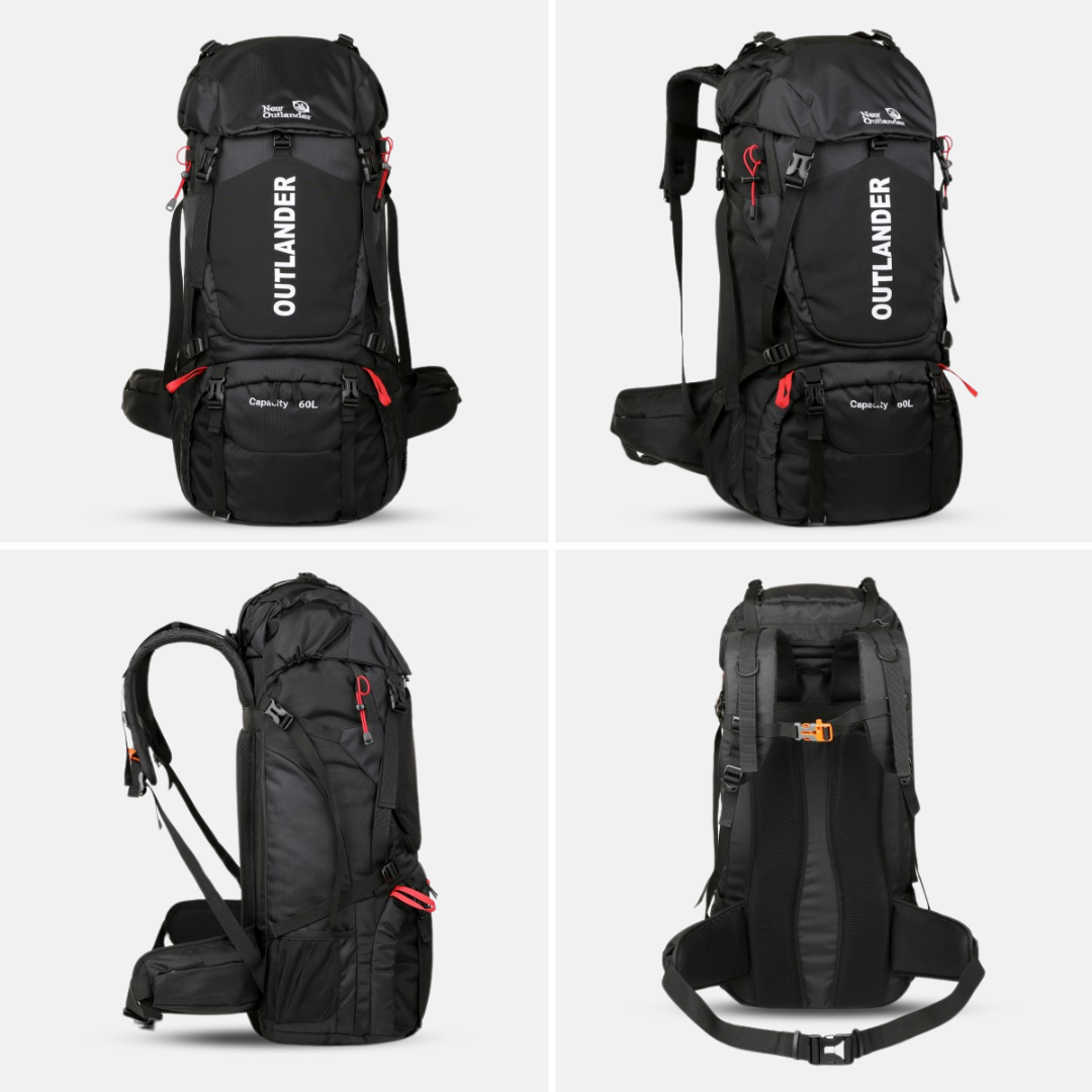 60L Trekkingrucksack – Wasserdichter Outdoor-Rucksack von RucksackKönig