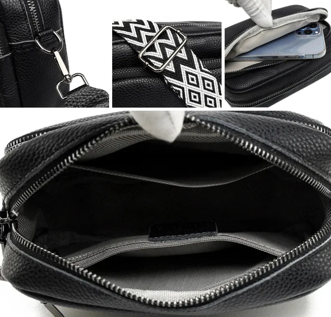 Kleine vegane Ledertasche Damen – stilvoll & elegant 3L