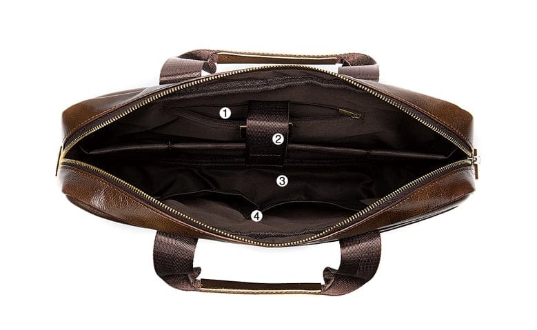 Vintage Leder Aktentasche Aurelius – Vintageleder 5L