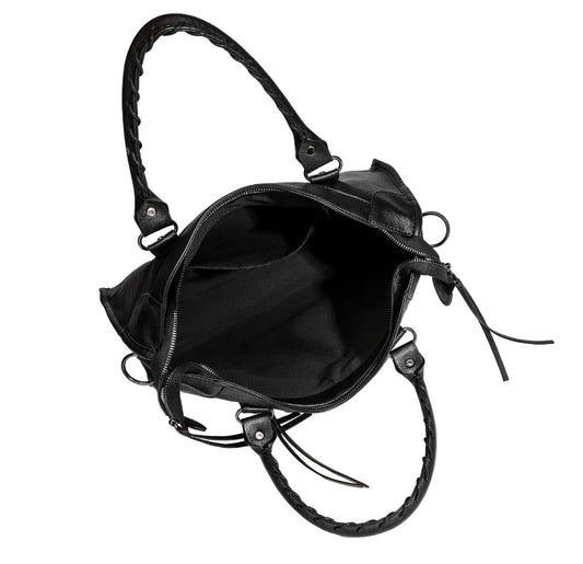 Halbrunde Vegan Tote – Stilvolle & Nachhaltige Damentasche