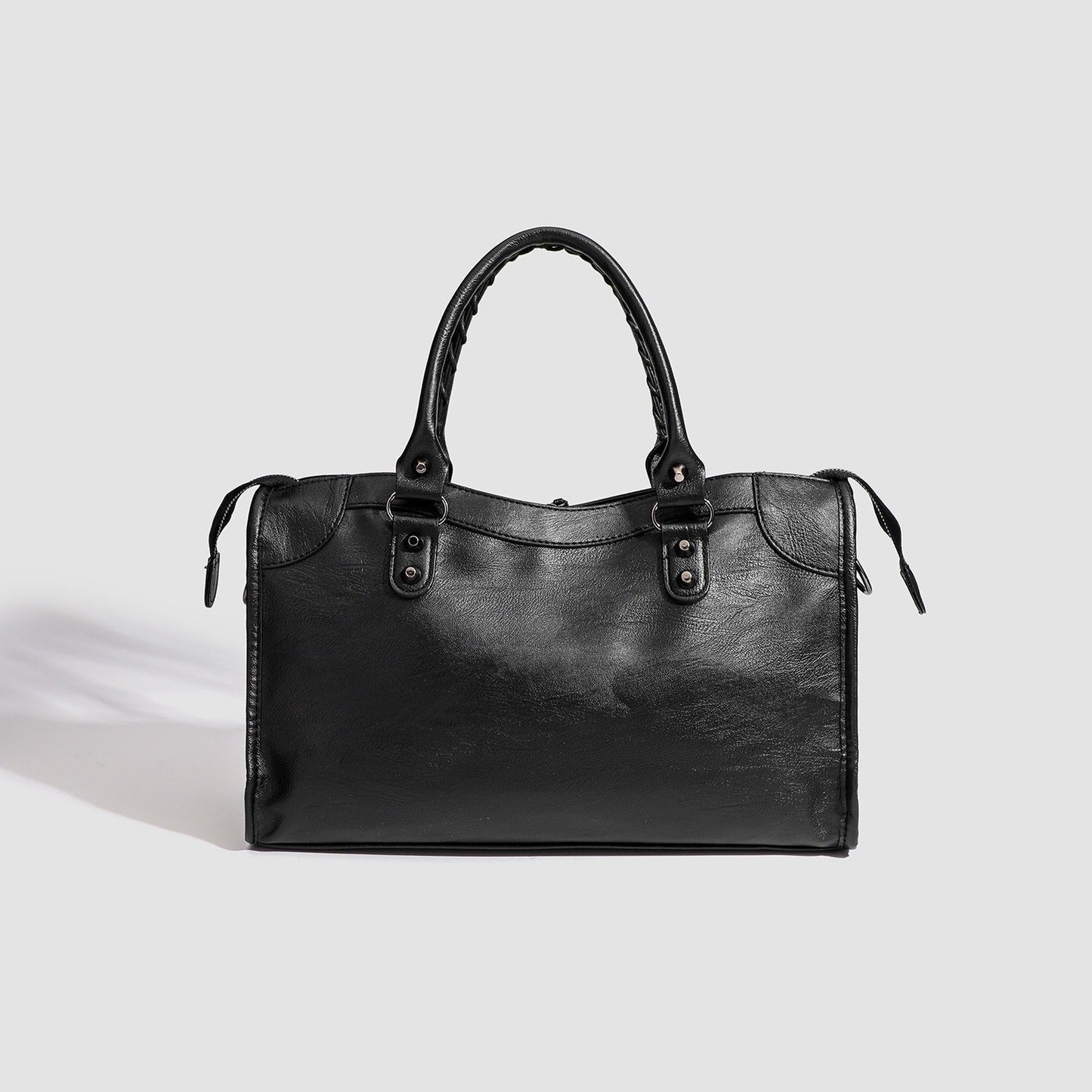 Halbrunde Vegan Tote – Stilvolle & Nachhaltige Damentasche