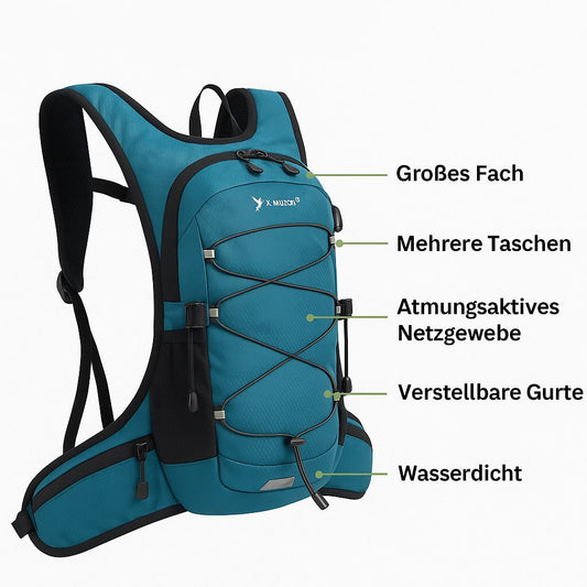 Wanderrucksack mit Helmhalterung – Komfortabel & Robust