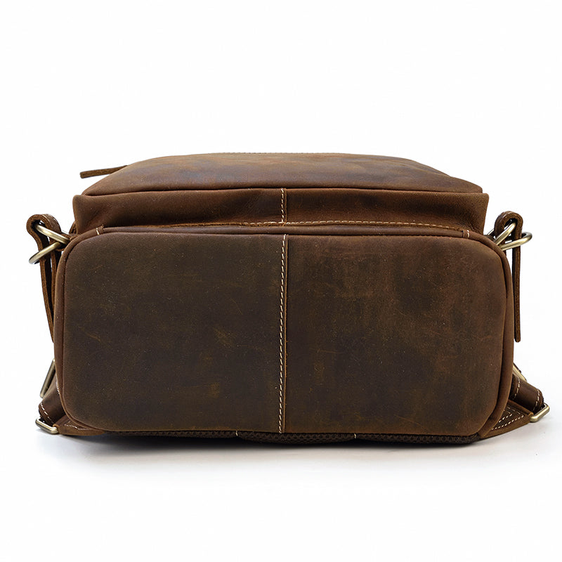 Leder Rucksack Backpack 14L Neravo – Vintage Leder Rucksack
