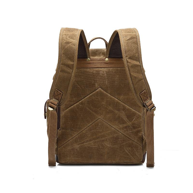 Army Rucksack FALKENRIGG 20L – Militär Rucksack Canvas & Leder