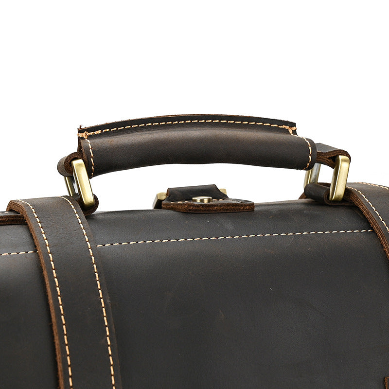 Damen Leder Rucksack 20L Evoria – Vintage Rucksack aus Echtleder