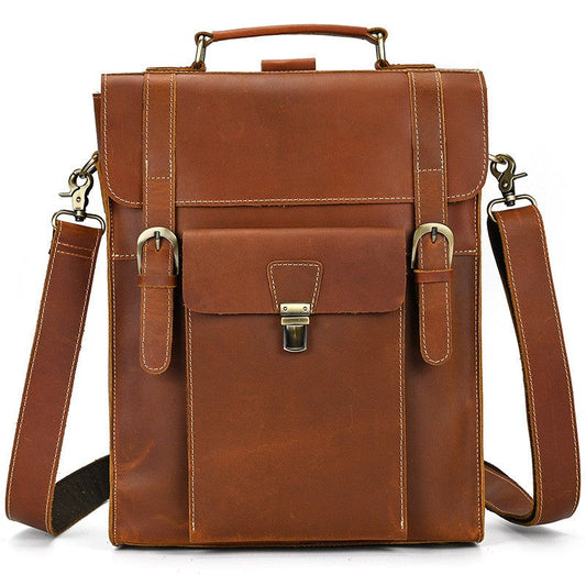 Leder Rucksack wandelbar 13L Owaryn – Convertible Backpack aus Leder