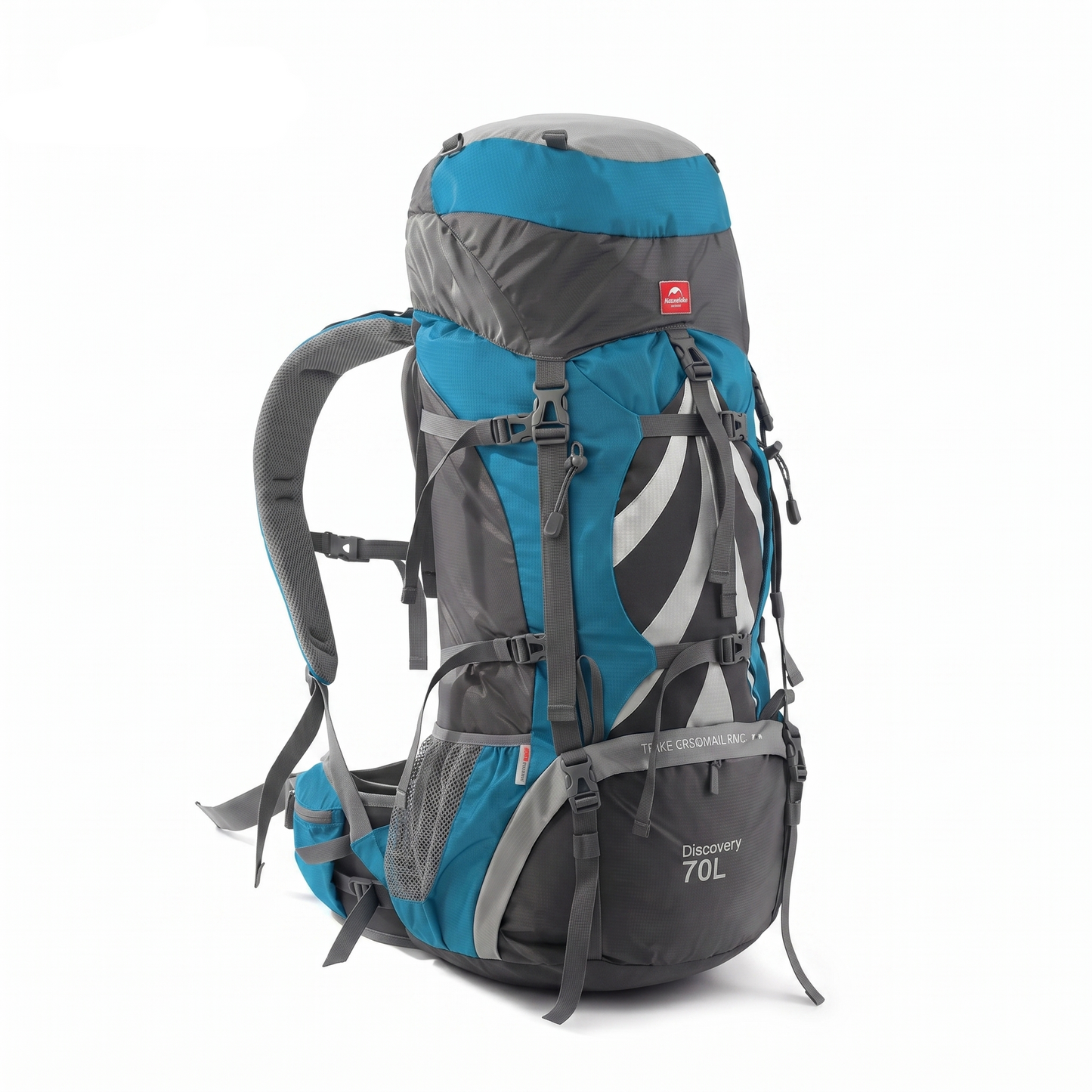 Wanderrucksack 70L Entdeckerstolz – Air-Flow & Regenhülle