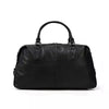 Reisetasche aus schwarzem Leder 25L – Vintage Holdall
