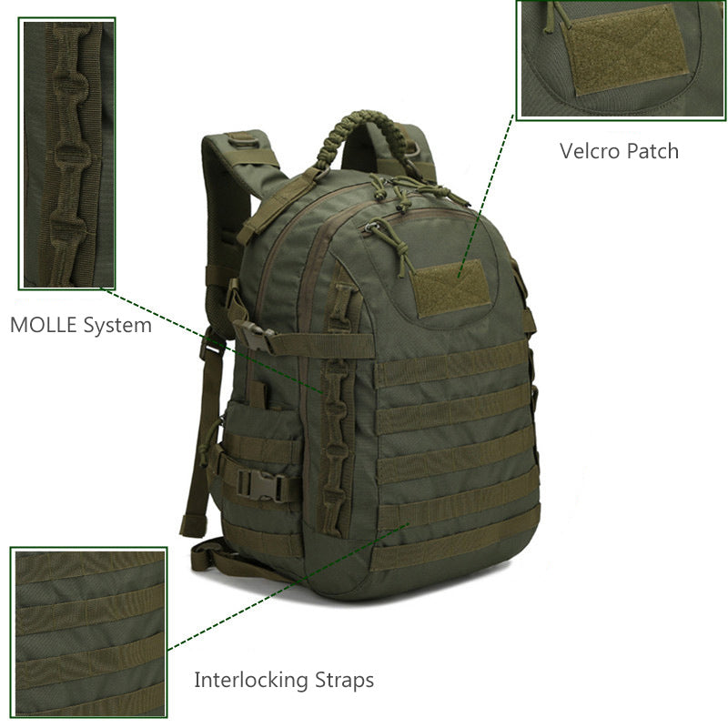 Taktischer Rucksack 35L – 900D Oxford MOLLE Outdoor Rucksack