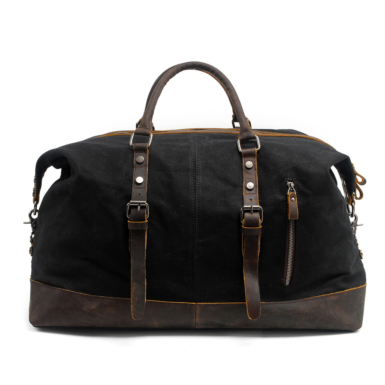Duffel Bag Canvas Finland – Vintage Reisetasche aus Leder & Canvas