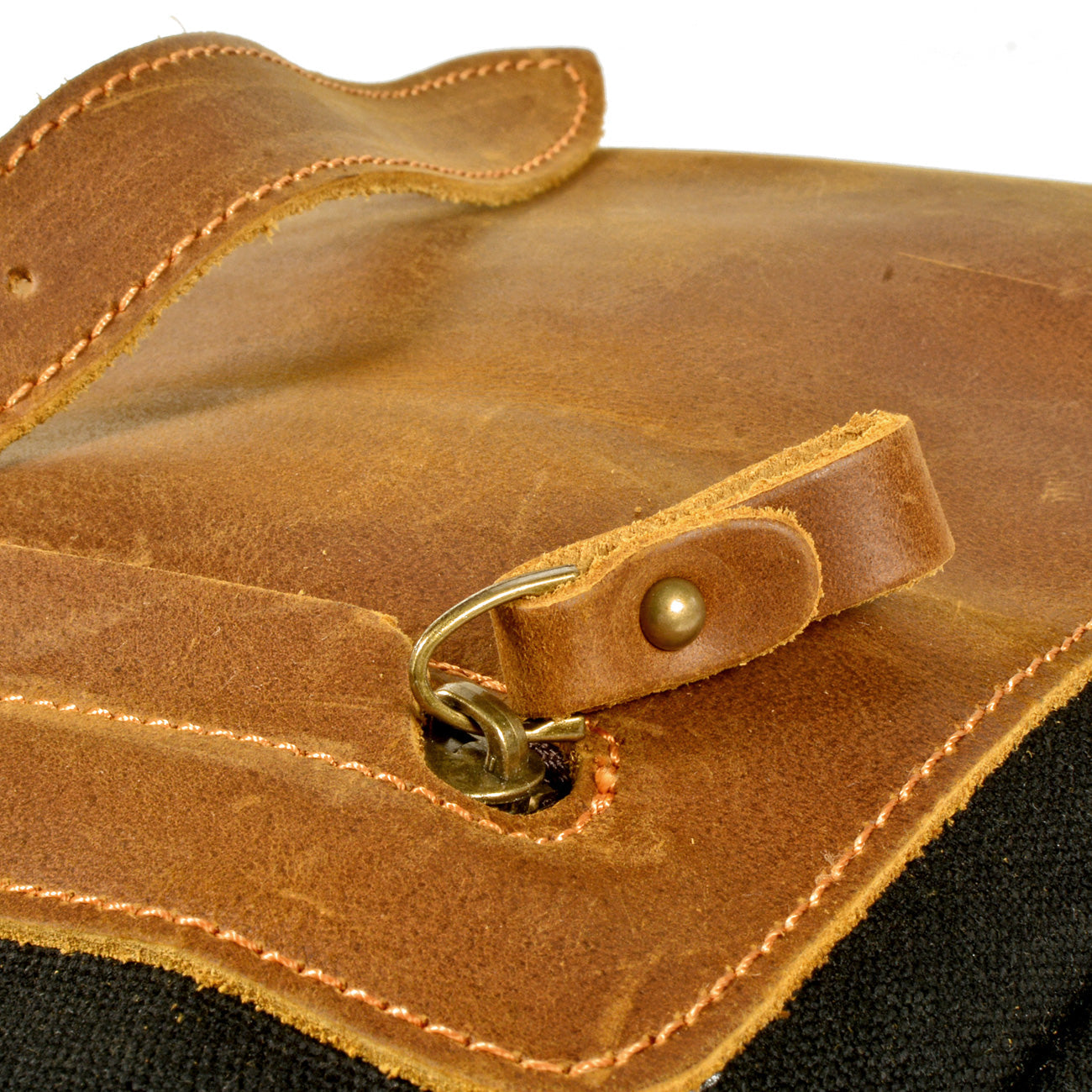 Waxed Canvas Rucksack 13L aus Canvas & Leder – Vintage Alltagsrucksack NORDMARK