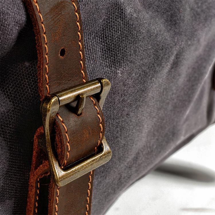 Weekend Bag Canvas Ungarn – Vintage Reisetasche 35L