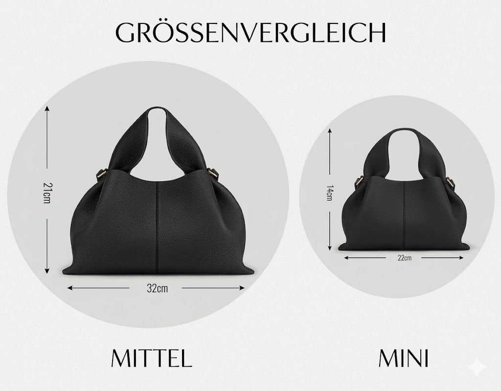 Luxuriöse Handtasche aus Vegan Leder – Elegant & Klassisch