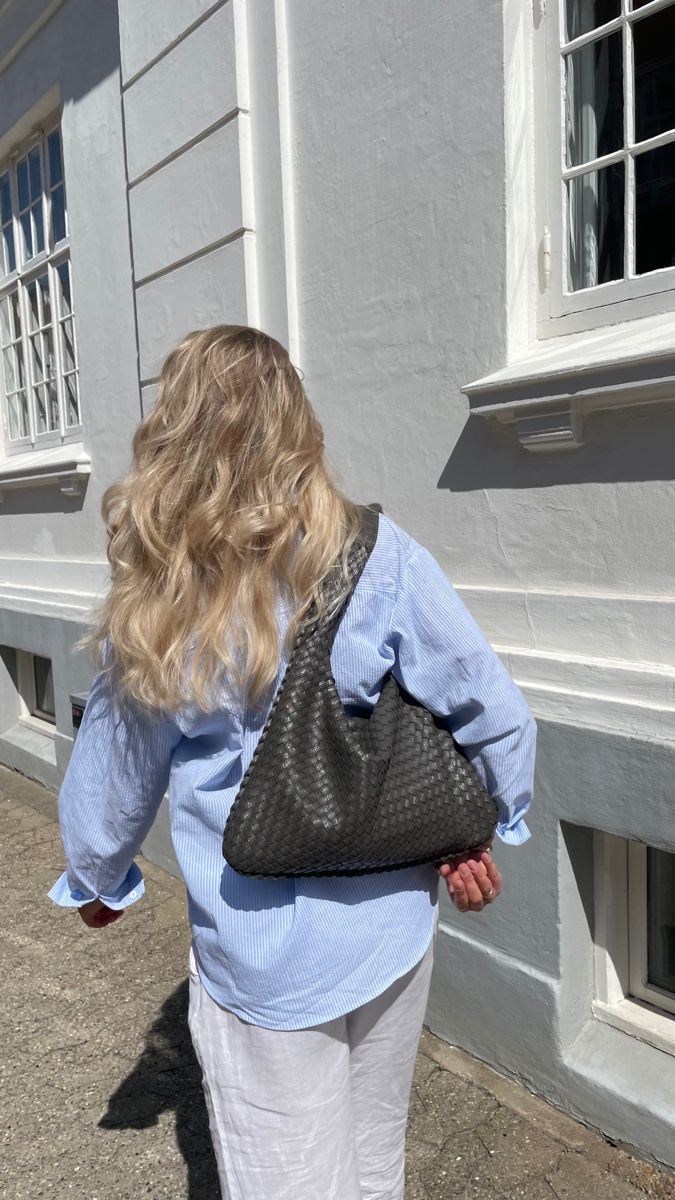 Geflochtene Leder Handtasche – Perfekt für Freizeit & Büro