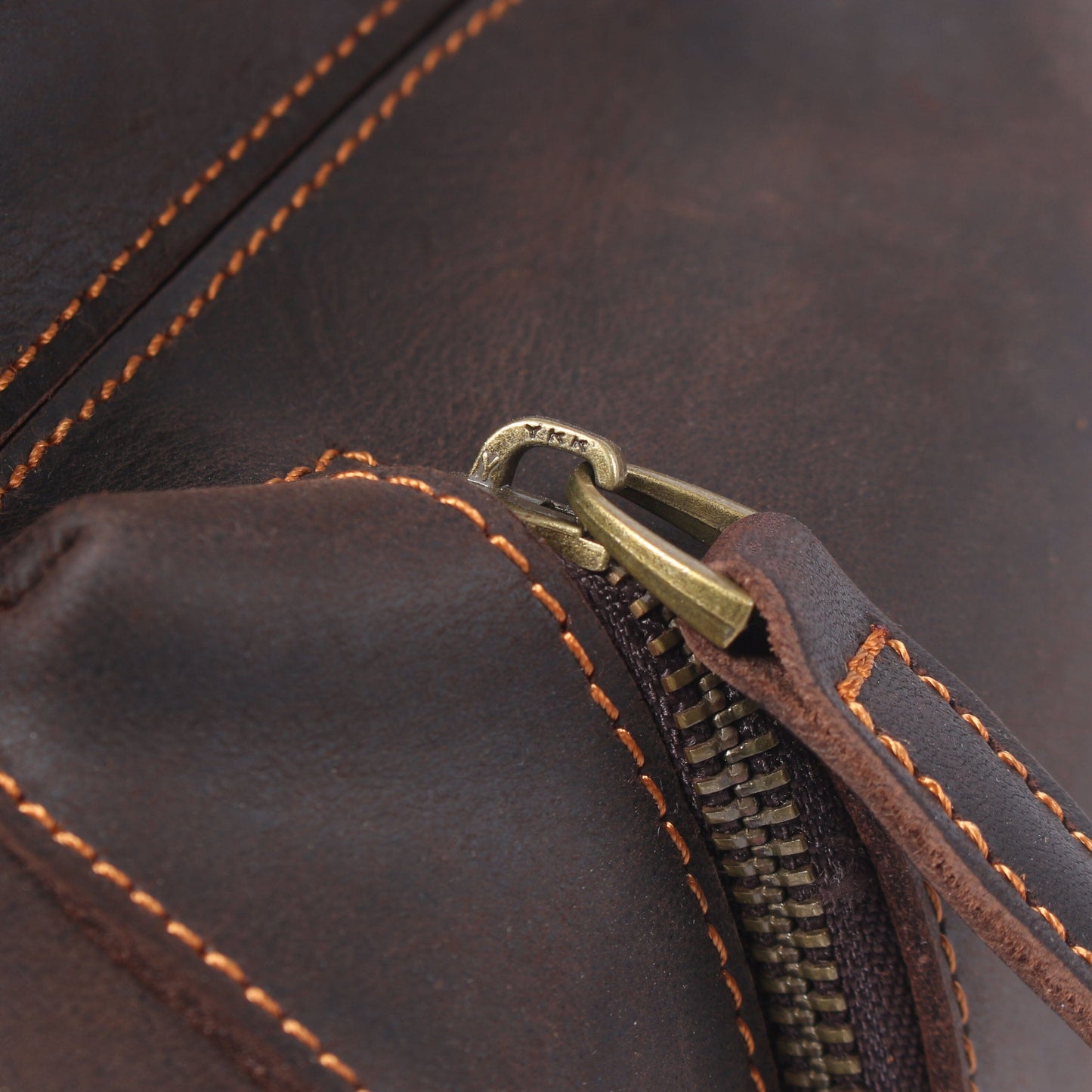 Leder Turnbeutel Rucksack 14L Darven – Vintage Backpack aus Echtleder
