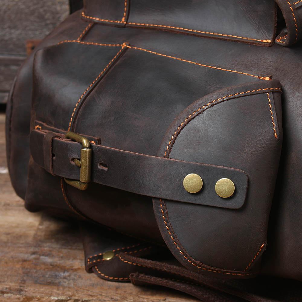 Leather Travel Backpack Ravenridge 25L – Vintage Lederrucksack Herren
