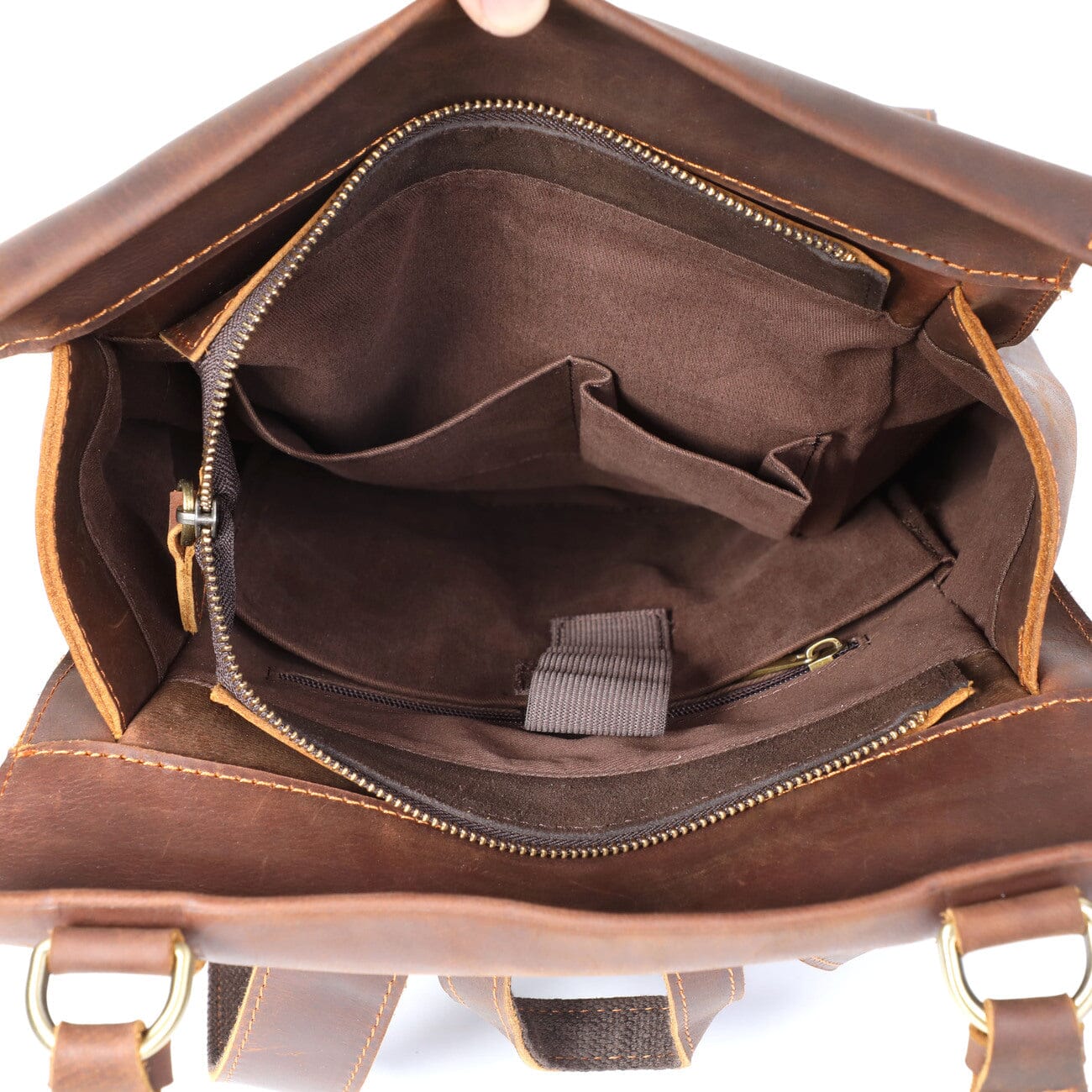 Vollnarben Leder Rucksack 15L Kapreo – Crazy Horse Vintage Backpack