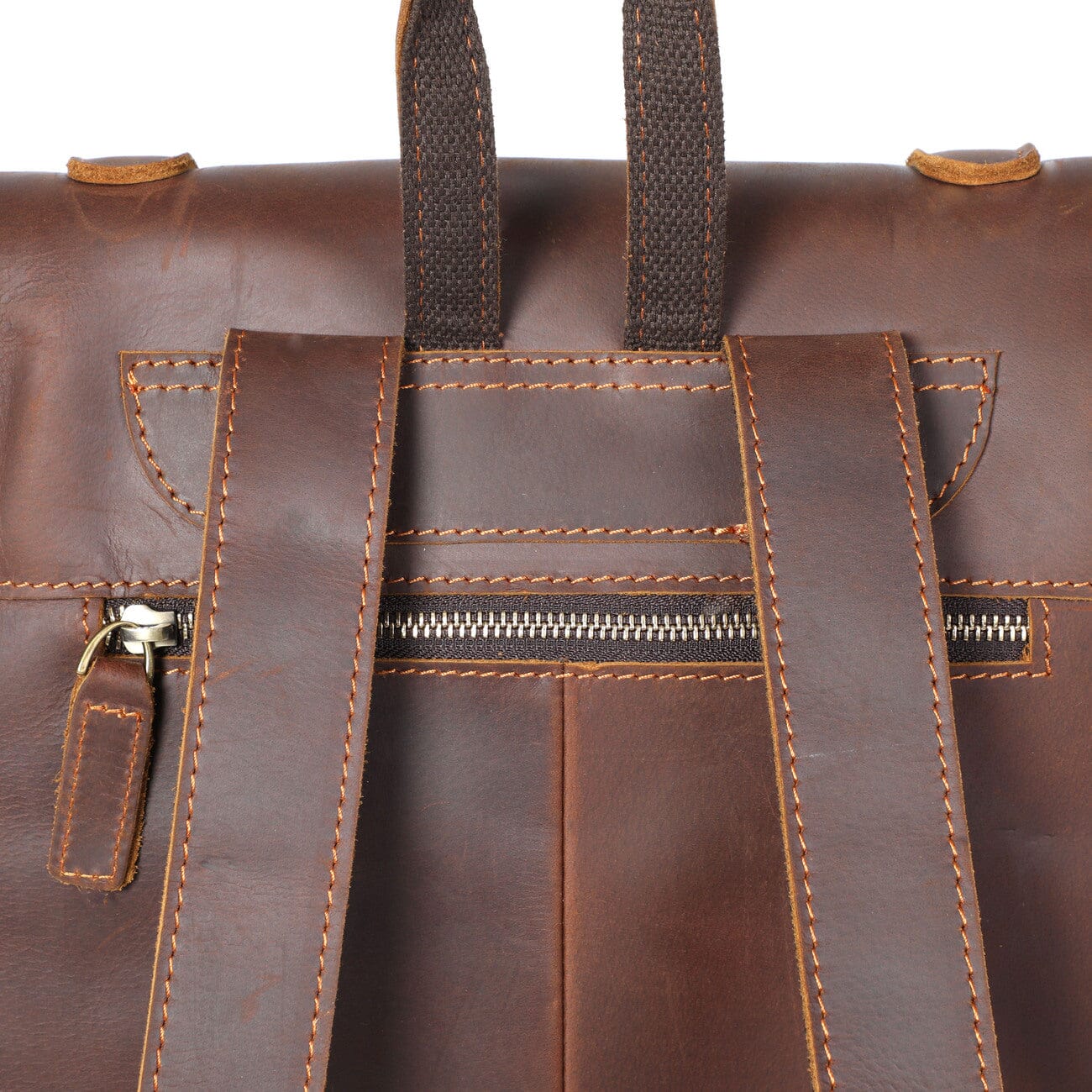 Vollnarben Leder Rucksack 15L Kapreo – Crazy Horse Vintage Backpack