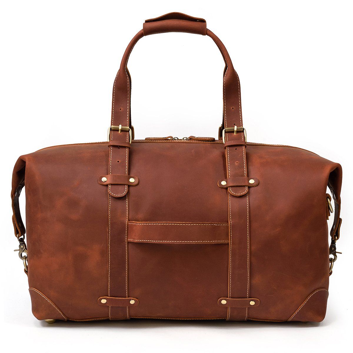 Reisetasche aus Leder 34L – Vintage Panamatasche für stilvolles Reisen