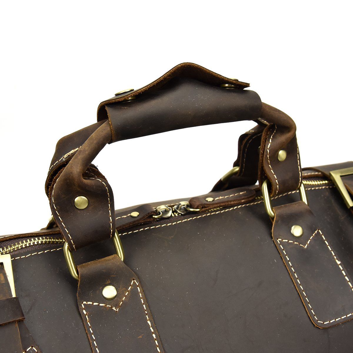 Reisetasche aus Leder 35L – Vintage Weekender
