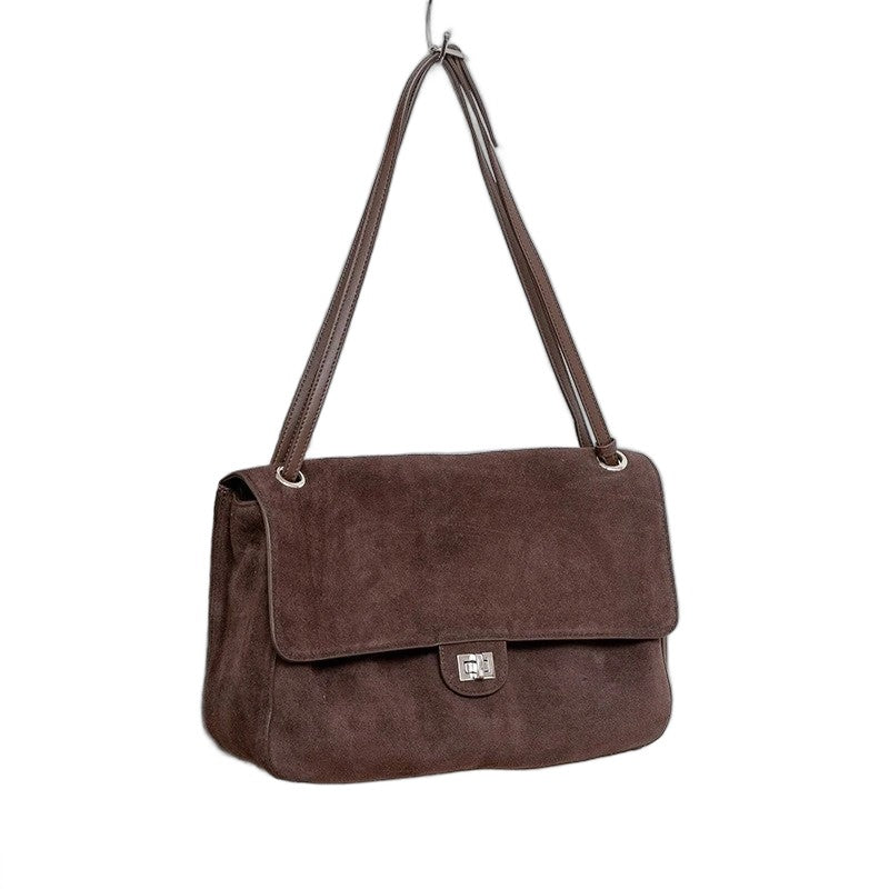 Ledertasche Damen Vintage – Rindsleder matt & Wildleder
