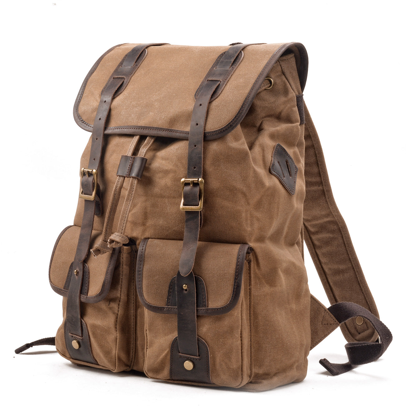 Canvas Tasche – Vintage Reiserucksack mit Laptopfach für Alltag & Reise