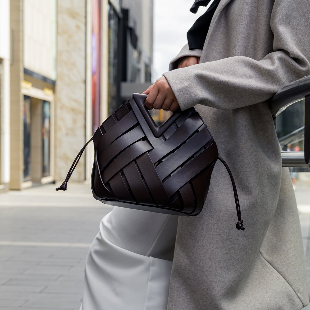Luxus Gewebte Handtasche – Eleganz & Komfort für Damen