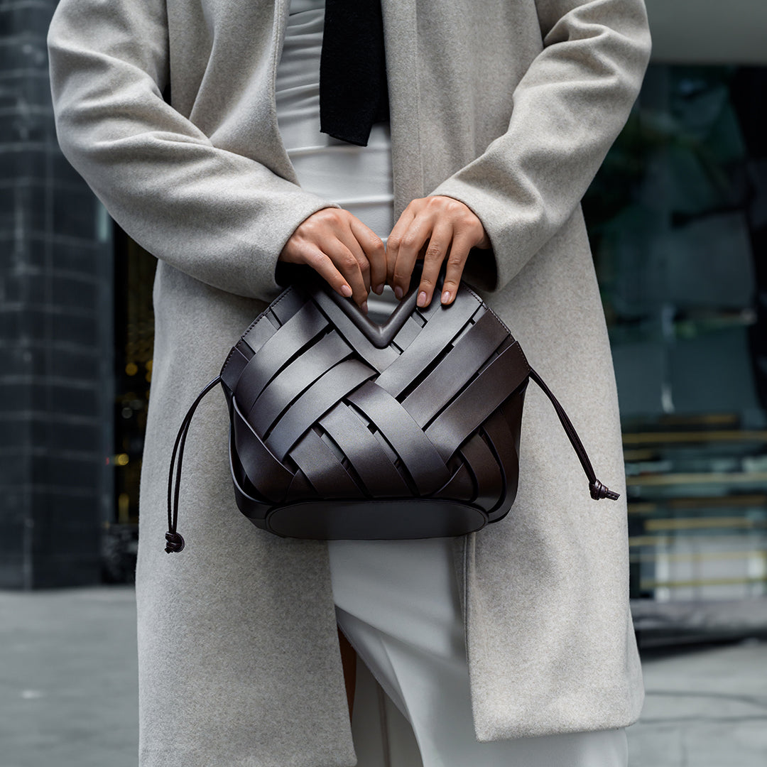 Luxus Gewebte Handtasche – Eleganz & Komfort für Damen