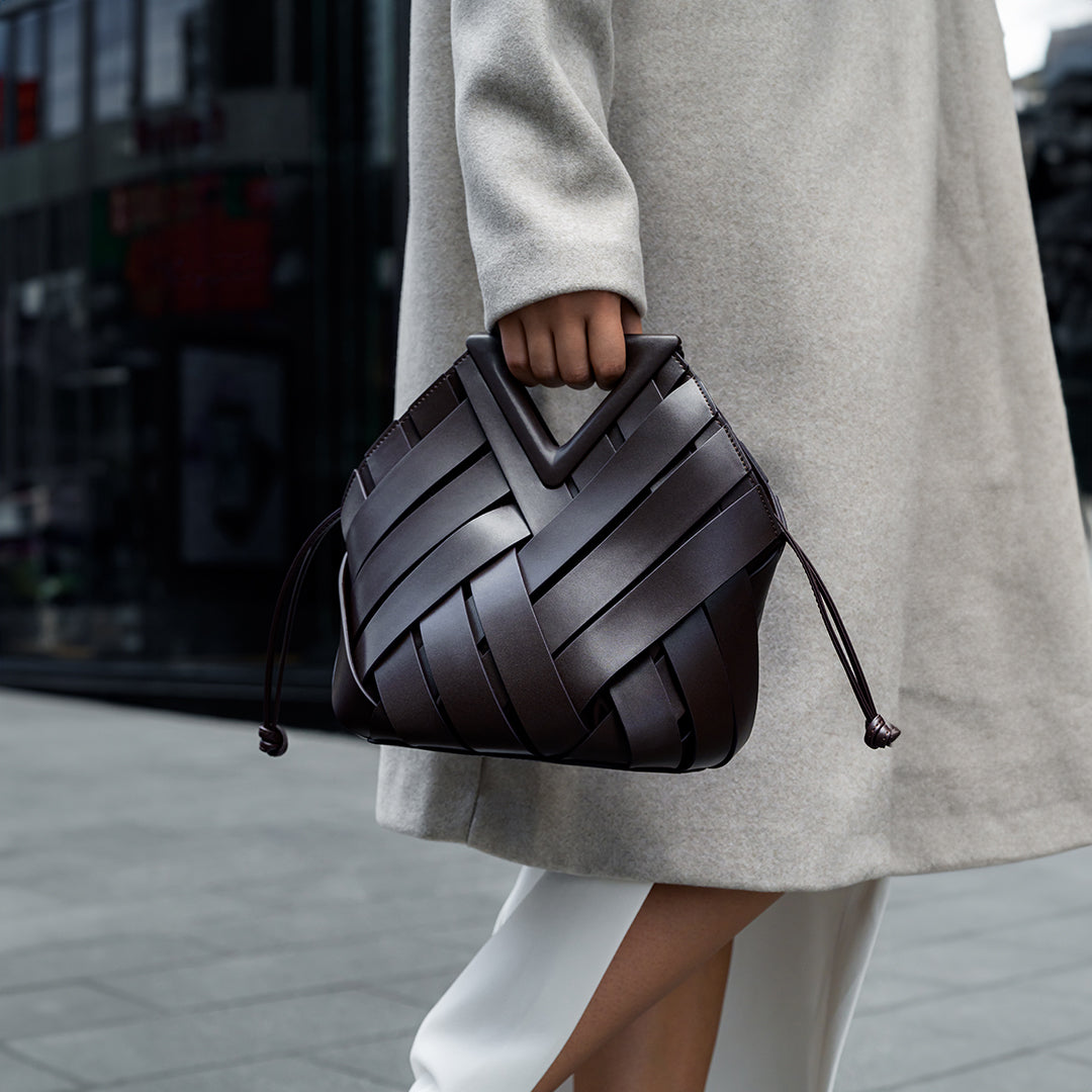 Luxus Gewebte Handtasche – Eleganz & Komfort für Damen