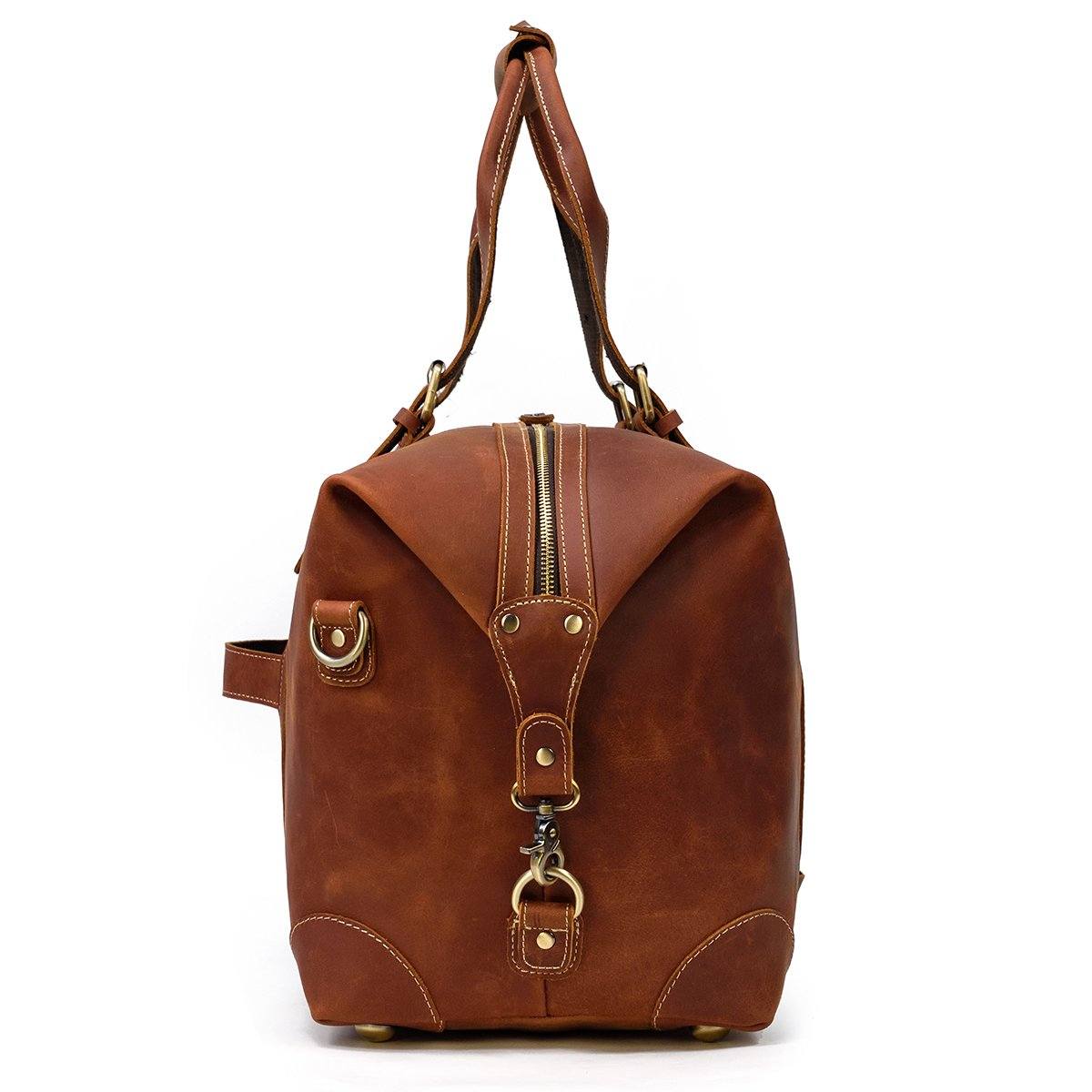 Reisetasche aus Leder 34L – Vintage Panamatasche für stilvolles Reisen